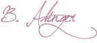 Barbara Schärfl Unterschrift